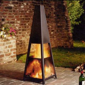 بخاری هیزمی باغی ویلایی