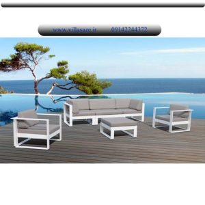 مبلمان فلزی ویلایی مدرن