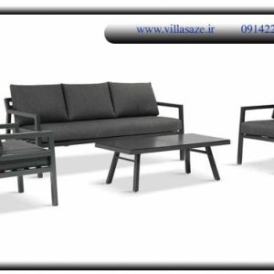 مبلمان فلزی ویلایی باغی
