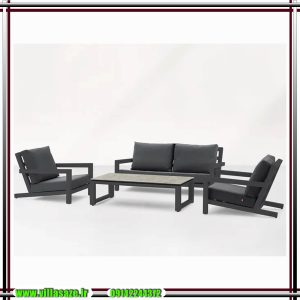 مبلمان فلزی راحتی ویلایی