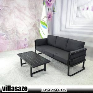 مبلمان فلزی باغی 3 نفره